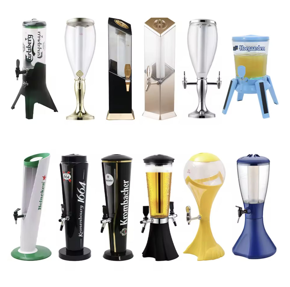 BrandPour Beer Tower Dispenser